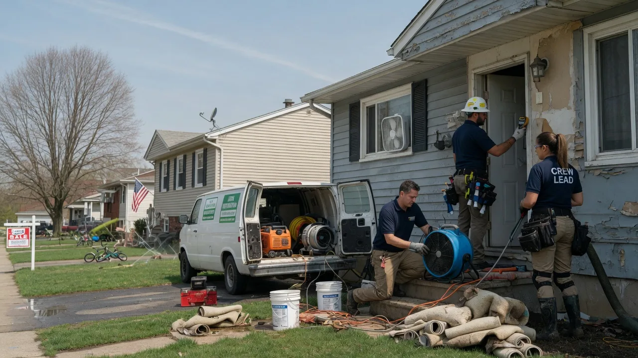 Flood Cleanup in Triadelphia, WV near me